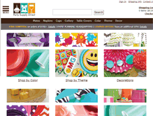 Tablet Screenshot of partysupplydirect.com